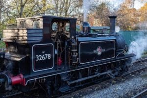 32768 terrier at avon valley railway end of season gala