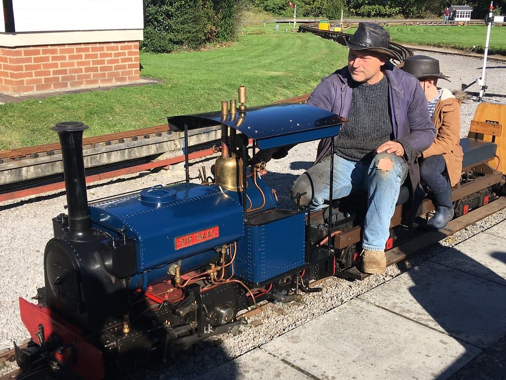Ashton `court miniature railway