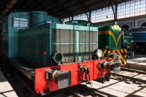 Locomotoras Museo del Ferrocarril de Madrid