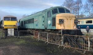 45060 at barrow hill roundhouse 14/01/23