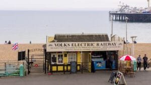 Volks electric railway aquarium station