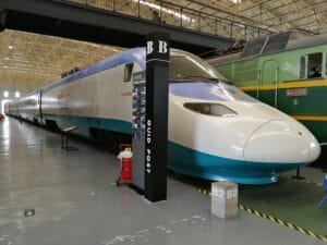 China star emu in china railway museum