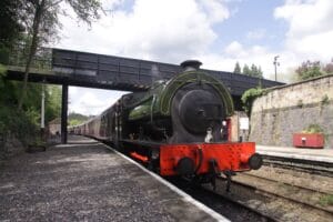 Peak rail train, matlock
