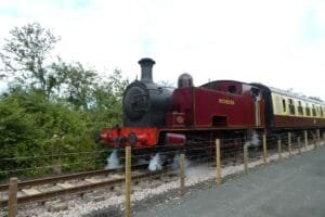 Steam train on the aln valley railway geograph.org.uk 6234937