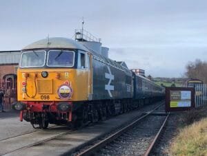 56098 at barrow hill roundhouse halt 14/01/23