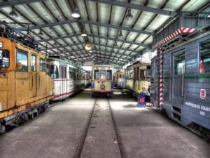 Wuppertal Bergisches Straßenbahnmuseum Tram Depot