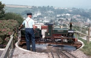 Beer heights light railway in july 1982 (2)