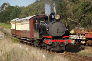 South australian railways t class t251 at the bellarine railway may 2014 11