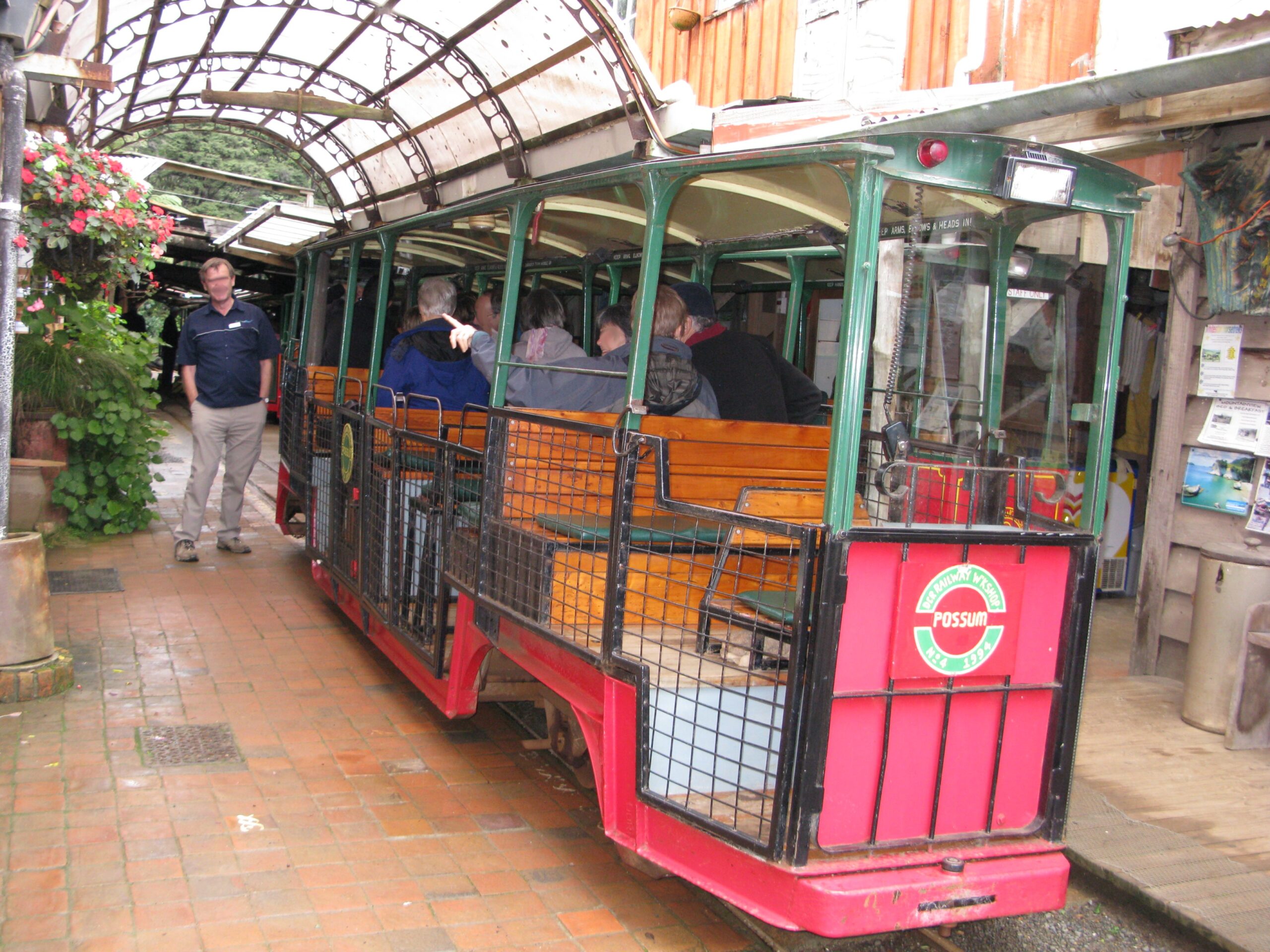 Driving creek railway start