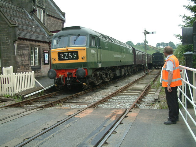 Footplate experience course, churnet valley railway geograph.org.uk 206488