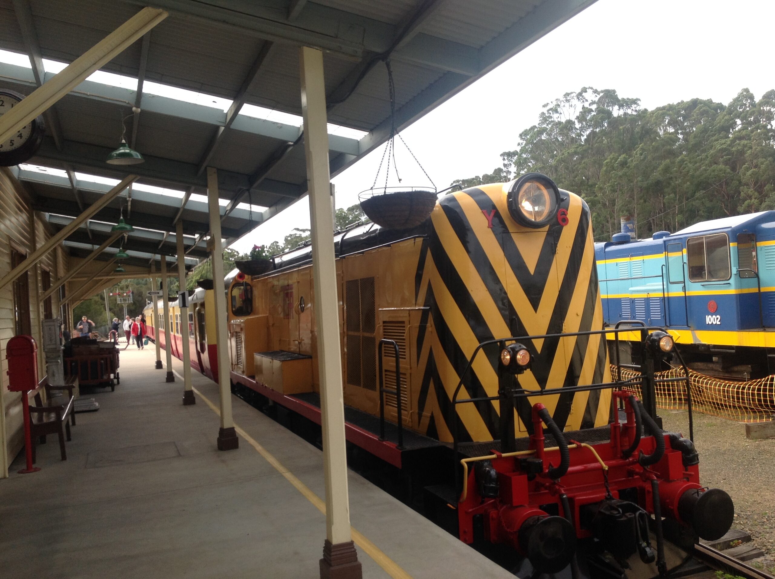 Former tgr diesel locomotive y6 at don river railway