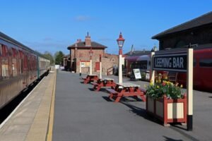 Wensleydale railway leeming bar station geograph.org.uk 8026818