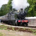 Gwr 42xx 2 8 0t 4277 (dartmouth steam railway)