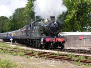 Gwr 42xx 2 8 0t 4277 (dartmouth steam railway)