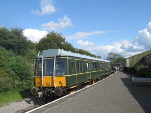 121032 at bedale on the wensleydale railway 13/08/19