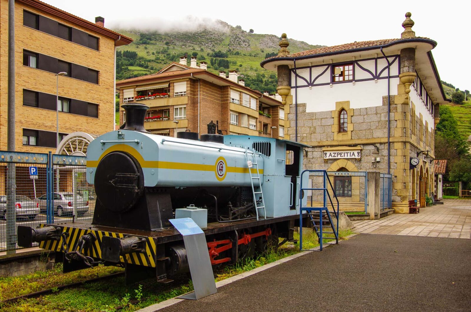 Andrew Barclay 0 6 0 Shunter 'Maite' in Azpeitia Railway Museum