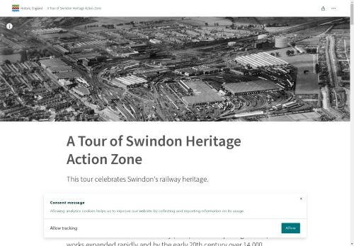 Swindon Railway Heritage Map